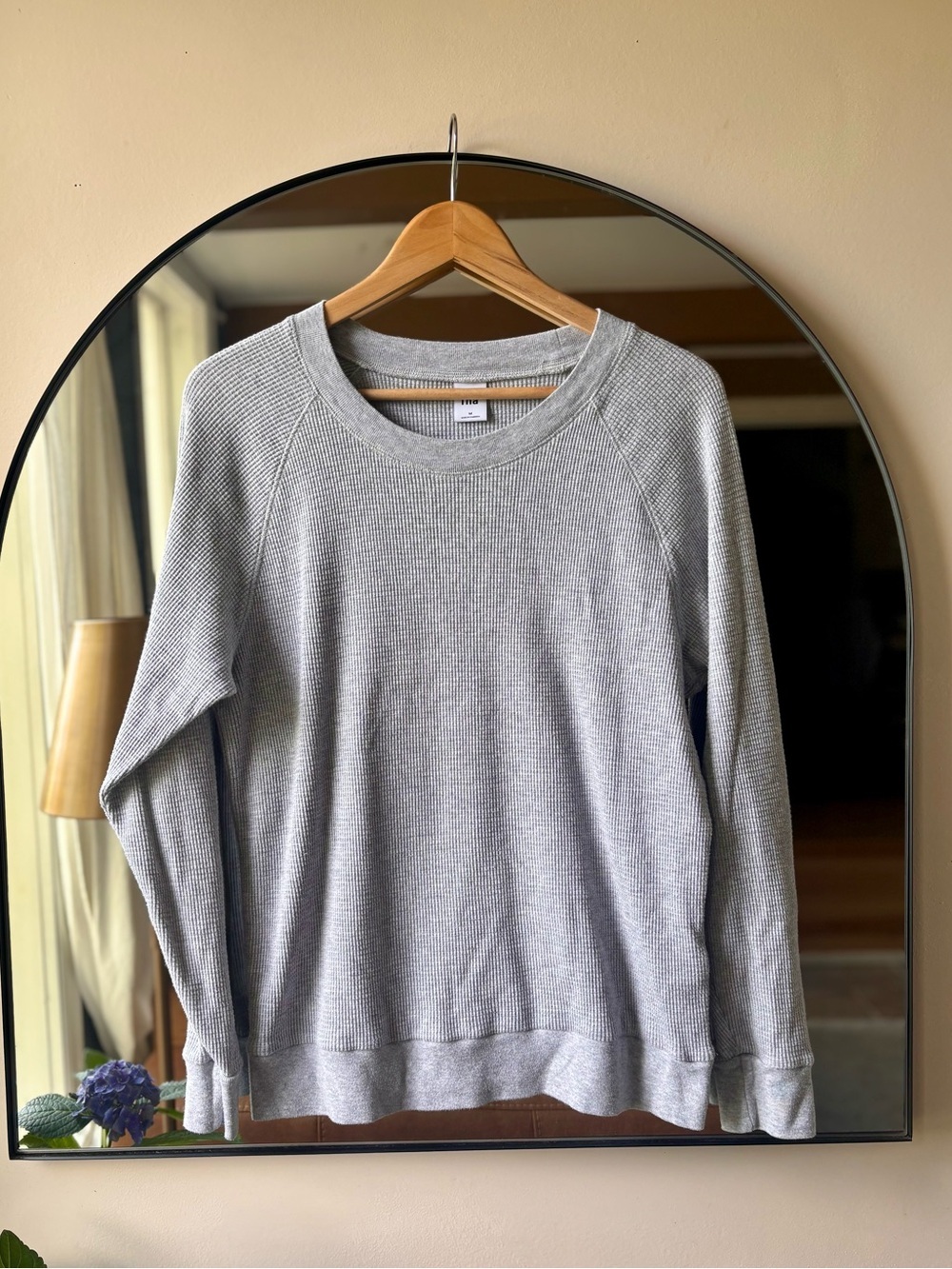 TNA | Waglan waffle knit long sleeve | size medium - Picture 2 of 4